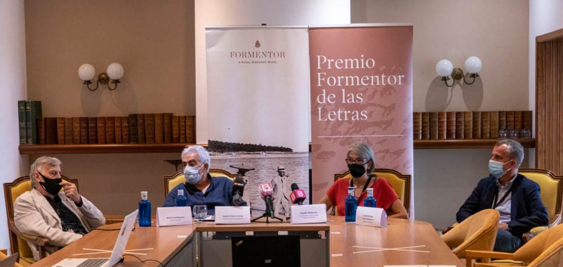 José Enrique Ruiz-Domènec, Basilio Baltasar, Isabel Clara Lorda-Vidal y Alexis Grohmann